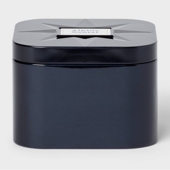 Threshold 3 wick lidded metal tin candle alpine santal 12 oz - Picture 1 of 2